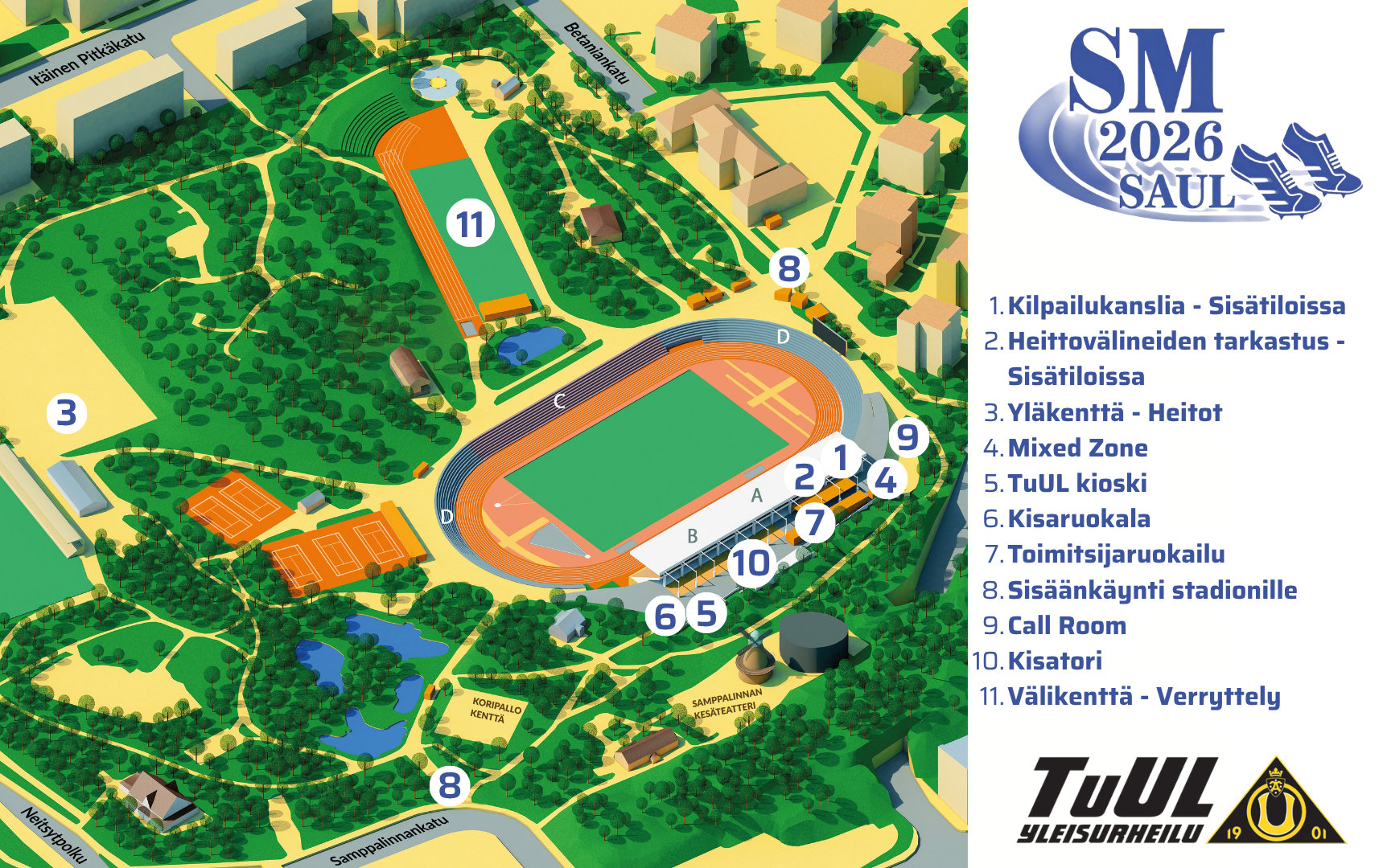 SAUL SM kilpailut 2026 TuUL Yleisurheilu saul-sm-kilpailut-2026-tuul-yleisurheilu